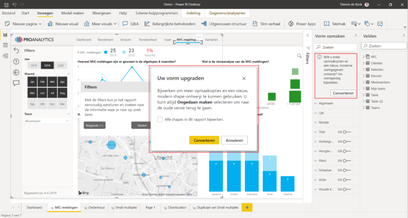 Nieuwe release Power BI