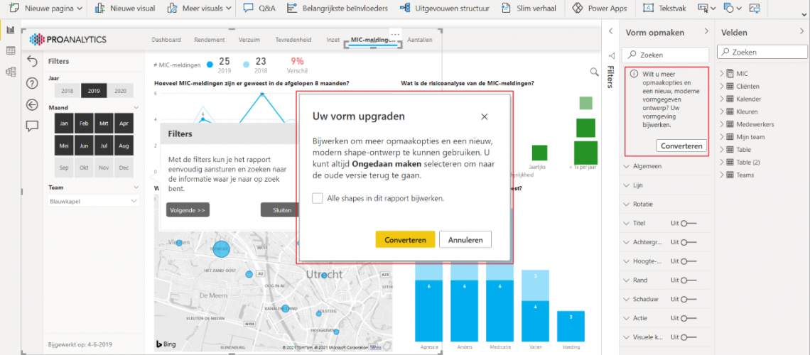 Nieuwe release Power BI